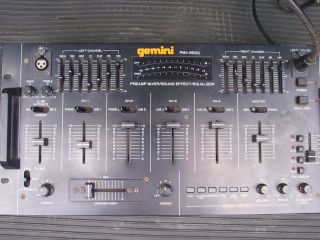 Gemini PMX 2500 Preamp Mixer Sound Effect Equalizer