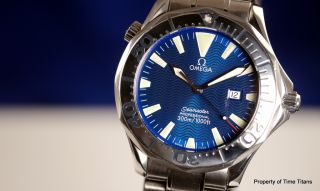 Omega Seamaster 300M Electric Blue 2265 80 00 Large 41mm Stainless