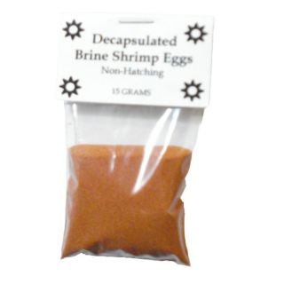 Decapsulated Brine Shrimp Eggs in Fish Food