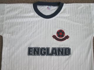 England Soccer shirt Super Lions size XL White jersey extra large