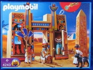 Playmobil Egyptian Pharaoh Temple 4243 New Figure Set