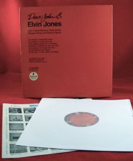 Elvin Jones Dear John C LP on Impulse Stereo Orig