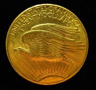  St Gaudens $20 U s Gold Double Eagle BU Condition Free Shipping