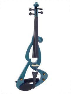 ViolinSmart Sojing Electric Silent Violin 4 4 Full Size BLUE