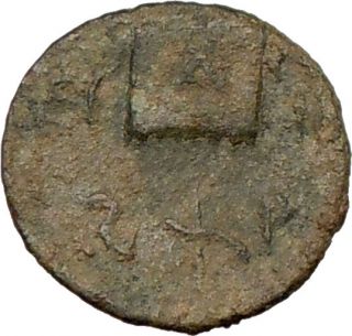 Elagabalus Rhesaena 218AD RARE Ancient Roman Coin Vexillum
