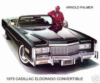 1975 Cadillac Eldorado Convertible Dark Green Magnet