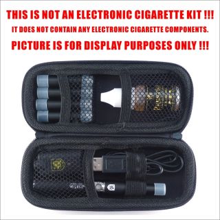 Electronic Cigarette Zip Case compatible with any e cigarette, ecig, e