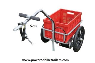 bike Kits! Electric Powered Bicycle Trailers! Extra Throttle for