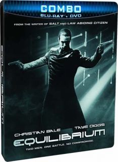 Equilibrium Combo DVD Blu Ray Steelbook New Blu