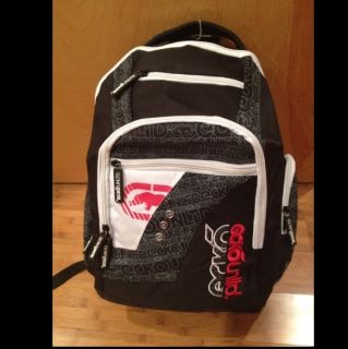 NWT Ecko UNLTD Backpack Red White Black