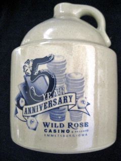 Wild Rose Casino, Emmetsburg, Iowa (IA) * 5th Year Anniversary Red