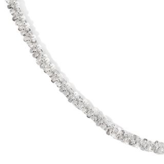 Jewelry Necklaces Chain Sterling Silver Glitter Rope Chain 16