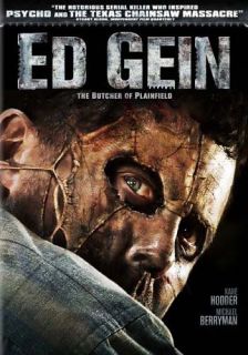 Ed Gein The Butcher of Plainfield New DVD