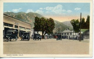 Postcards Sierra Madre California Street Encinitas CA