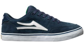 NEW Mens Lakai Skate Shoes ENCINO Navy Blue White 9 US XLK Suede