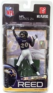 McFarlane NFL 24 Ed Reed Ravens Silver CL Chase Variant 500 New M NM