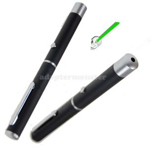 New High Bright Green Laser Pointer Pen 5mW Light Beam 532nm USA