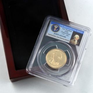 Coin Collector 2007 John Adams Presidential Dollar Inverted Edge Error