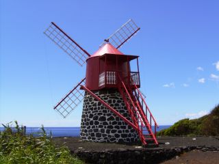 Energy of Wind/ Windmills/ Pico   Azores Windmill/ Bronze Medal by V