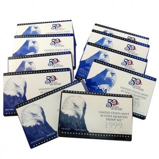 Set of Proof State Quarters in Original Government Packaging (OGP) at