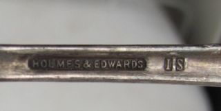 Holmes Edward Silver Plate Art Nouveau Butter Knife