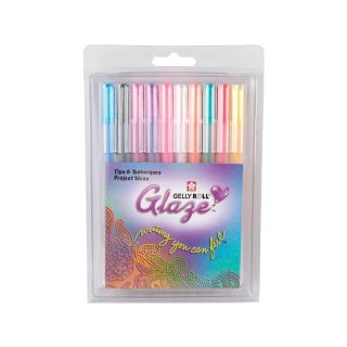 Gelly Roll Glaze Craft Pens 10 pack   Assorted Colors