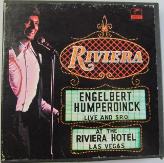 Engelbert Humperdinck Live at The Riviera Las Vegas Reel to Reel Tape
