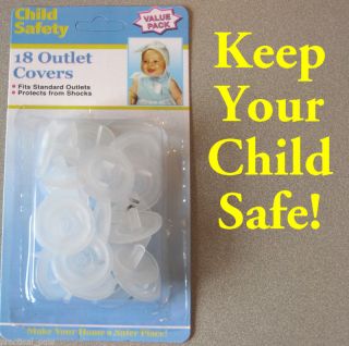   Child Infant Toddler Safety Electric Outlet Plug Cover Shock Guard