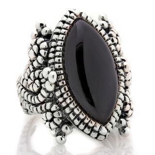  onyx textured sterling silver ring note customer pick rating 13 $ 39