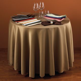 Shimmery Satin Scalloped Edge Tablecloth 65x104 120 140 Oblong 14