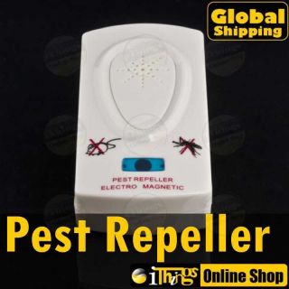 Electronic Ultrasonic Pest Repeller Mosquito Bug Mouse Rodents