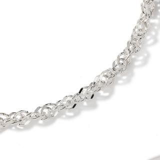  Sterling Silver Singapore Chain 17 Necklace