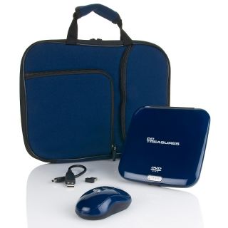 Deluxe 11.6 Laptop Accessory Kit with Wireless Mouse, DVD ROM Drive