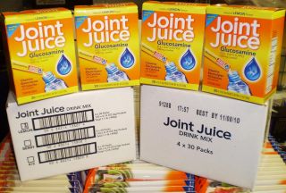 Joint Juice Glucosamine Drink Mix 120 Packets 4 Months