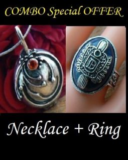 Elena Necklace Damon Ring Vampire Diaries Inspired Unusual Gift for