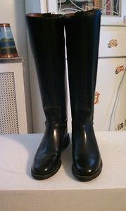 Eisers Black Leather Womens English Riding Boots