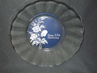  Anniversary Plate Decorated by Treasured Editions Ellenboro WV