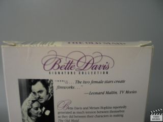 The Old Maid Bette Davis Signature Collection VHS Bette Davis Miriam