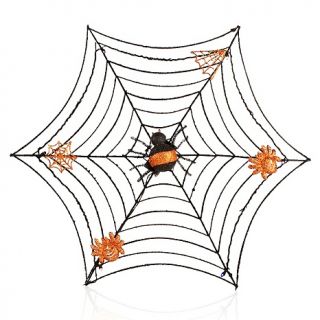 Halloween 24 Spider Web with LED Lights