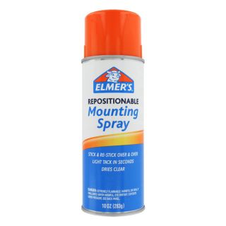 Elmers Repositionable Mounting Spray Adhesive 10 Oz