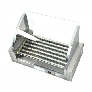 1400W Commercial 18 Hot Dog Roller Grill Cooker Machine