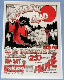 the grateful dead fillmore aud 1969
