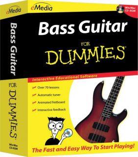 eMedia Bass for Dummies CD ROM