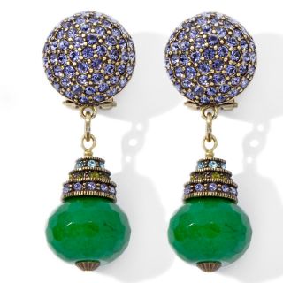 Jewelry Earrings Drop Heidi Daus A Grand Museum Green