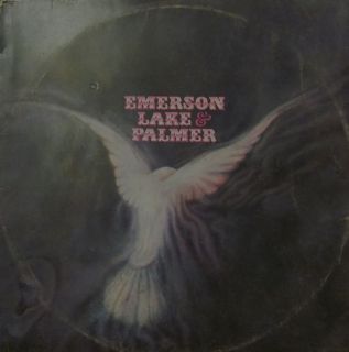 Emerson Lake Palmer Vinyl LP Pink Label The Barbarian Island ILPS 9132