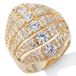 Absolute Victoria Wieck 3.1ct Absolute™ 6 Row Pavé Dome Ring