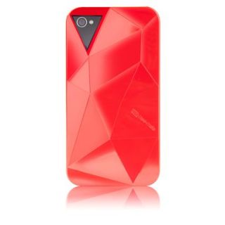 CASE MATE Facets Hard Case For iphone 4 4G 4S Red+Protector