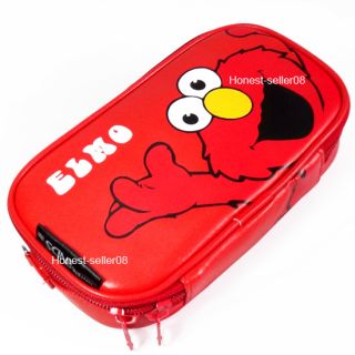 Elmo Soft Case Bag Pouch For Nintendo DSi NDS DS Lite NDSi 3DS
