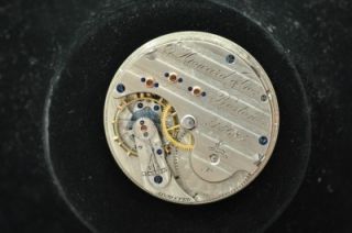 Vintage 18 Size E Howard Hunting Case Series VII Pocket Watch Movement