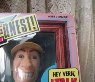 1989 Hey Vern Its Ernest P Worrell Doll in Package by Kenner